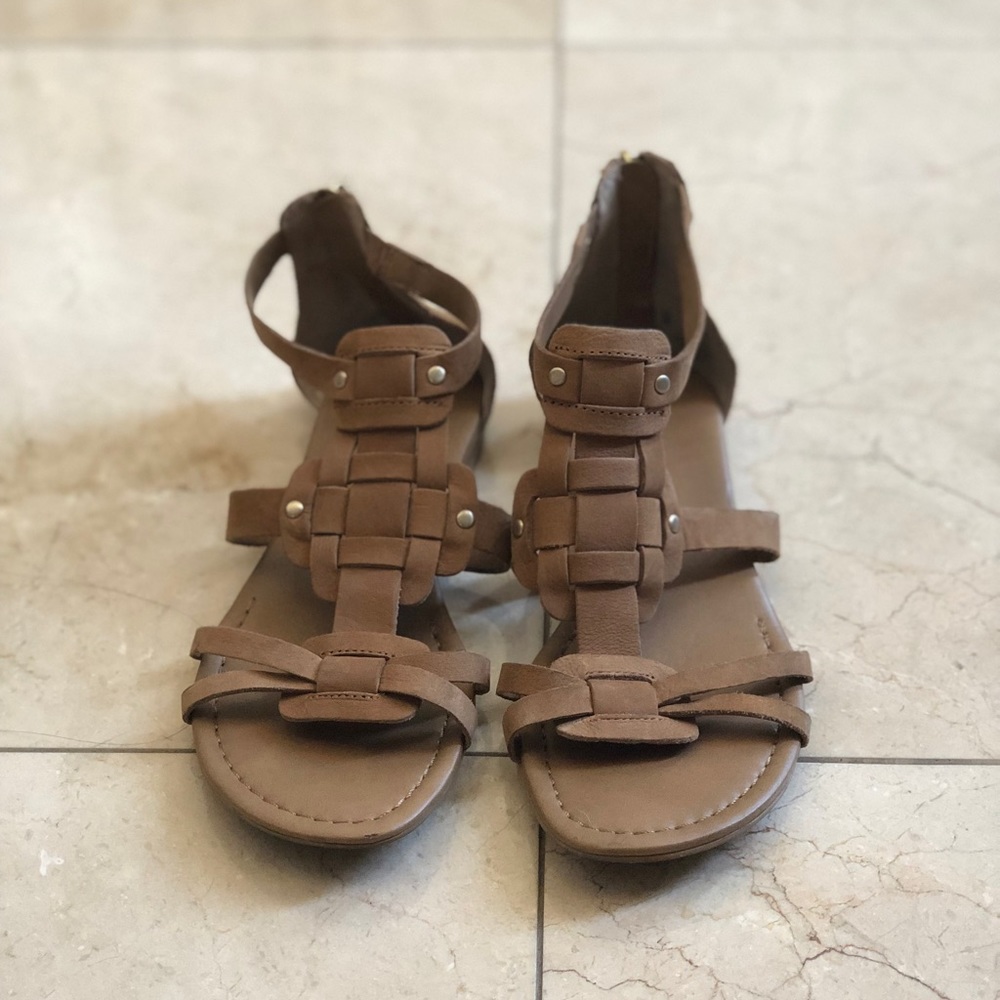 Brown sandals